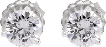 GIA cerified round diamond studs 0.67 carat and 0.71 carat