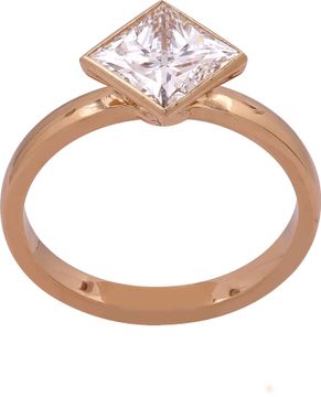 GIA certified square modified brilliant 2.12 carat (G color, SI1 clarity) diamond ring Ring Collection