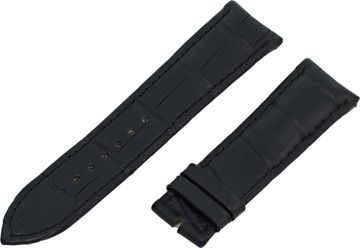 Girard Perregaux black matte alligator leather strap 22mm x 20mm. Girard Perregaux black matte alligator leather strap 22mm x 20mm. Short side: 2.75 inches. Long side: 4.5 inches