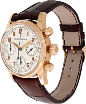Girard Perregaux Chronograph 4930 18k rose gold 36mm auto watch