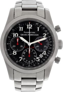 Girard Perregaux Chronograph F1 048 Titanium Carbon Fiber dial 40mm Automatic wa Girard Perregaux Chronograph 40mm F1 048