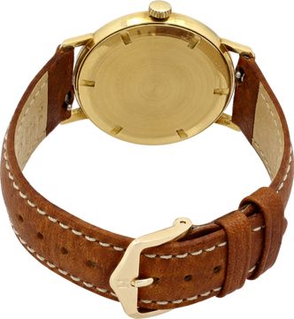 Girard Perregaux Chronometer 109 18k Yellow Gold Ivory dial 34mm Manual watch