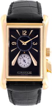 Graham Chrono Sprint 25PAR.B04A.CA0b 18k rose gold 35mm auto watch