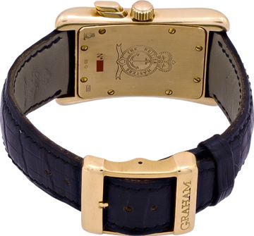Graham Chrono Sprint 25PAR.B04A.CA0b 18k rose gold 35mm auto watch