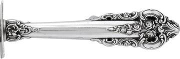 "GRANDE BAROQUE" Sterling Silver Flatware Set, patented by Wallace in 1941- 5 place setting for 24 + 14 serving pieces. TOTAL 157 pieces).