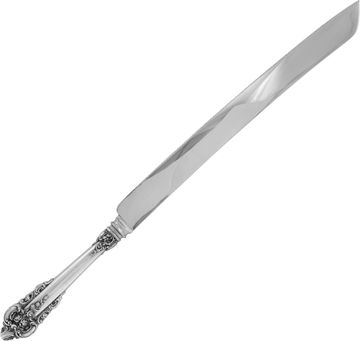 "GRANDE BAROQUE" Sterling Silver Flatware Set patented by Wallace in 1941. TOTAL: 123 pieces over 183 troy ounces of .925 sterling silver