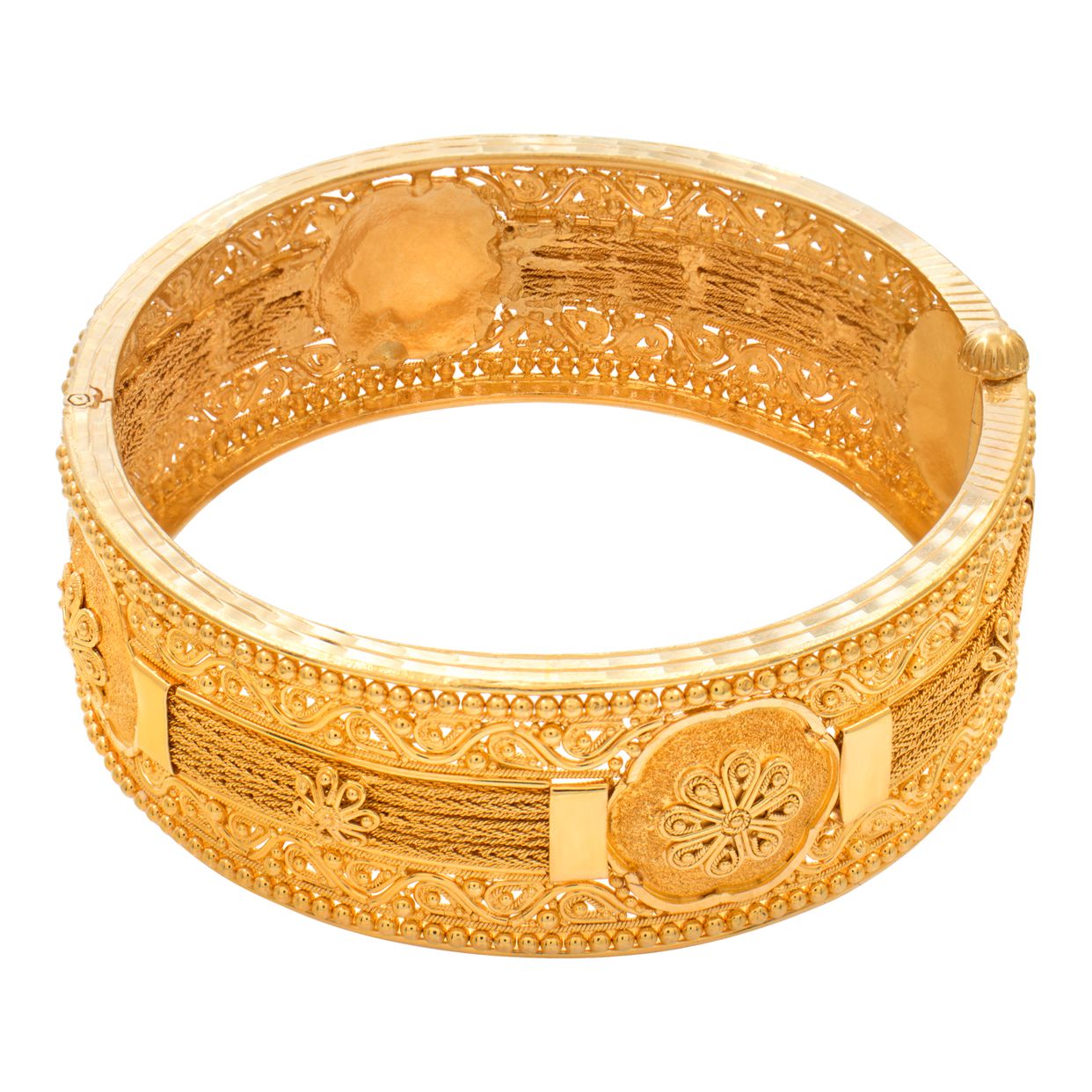 【美品】human made bangle gold 22 Karat 22k Gold Handmade Bangle Bracelet Jewelry - Etsy