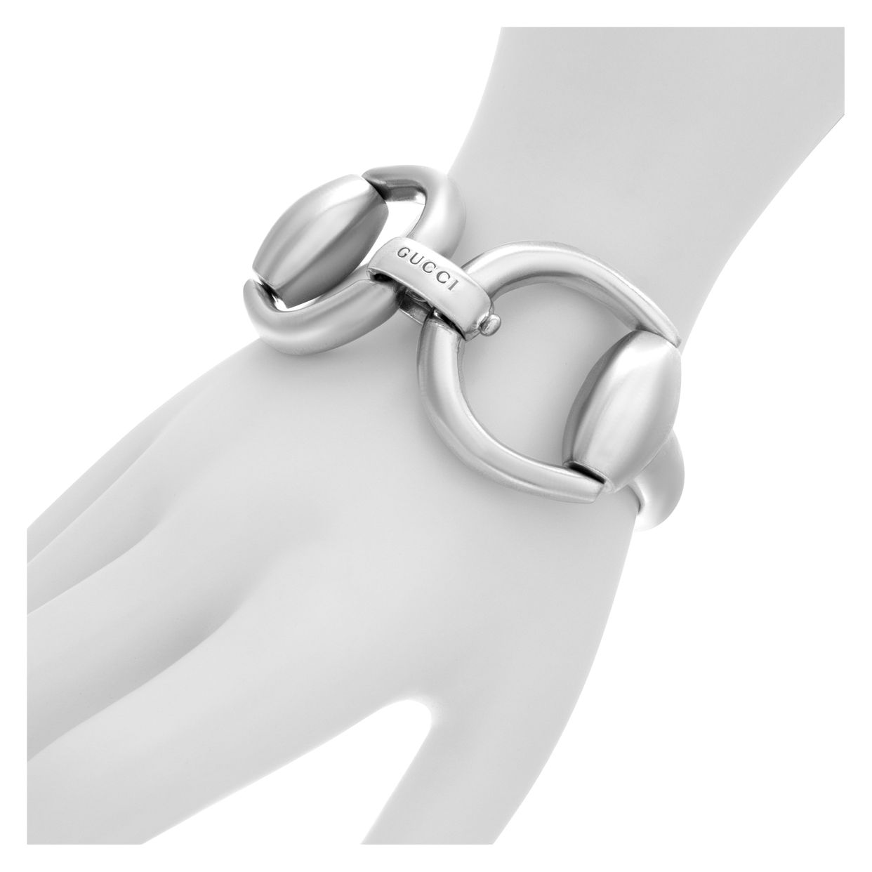 Gucci Horsebit sterling silver bracelet | Gray & Sons Jewelers