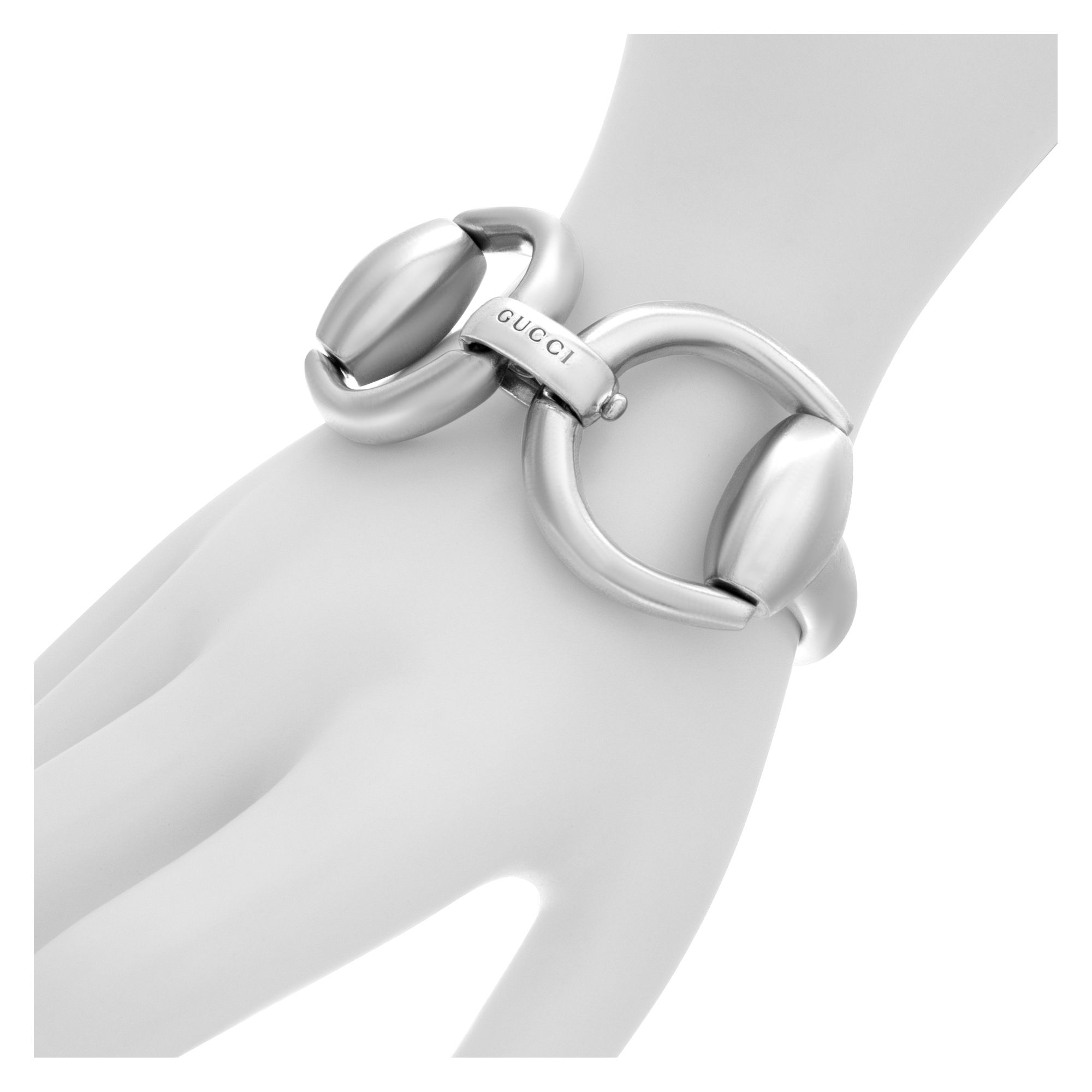 Gucci Horsebit sterling silver bracelet | Gray & Sons Jewelers