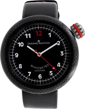 Guiliano Mazzouli Manometro 1957 titanium & carbon fiber 45mm auto watch