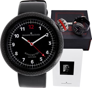 Guiliano Mazzouli Manometro 1957 titanium & carbon fiber 45mm auto watch Guiliano Mazzouli Manometro 45mm 1957 Mens Watch Collection
