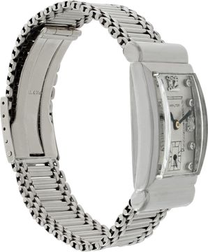 Hamilton watch in platinum with a 14k white gold bracelet