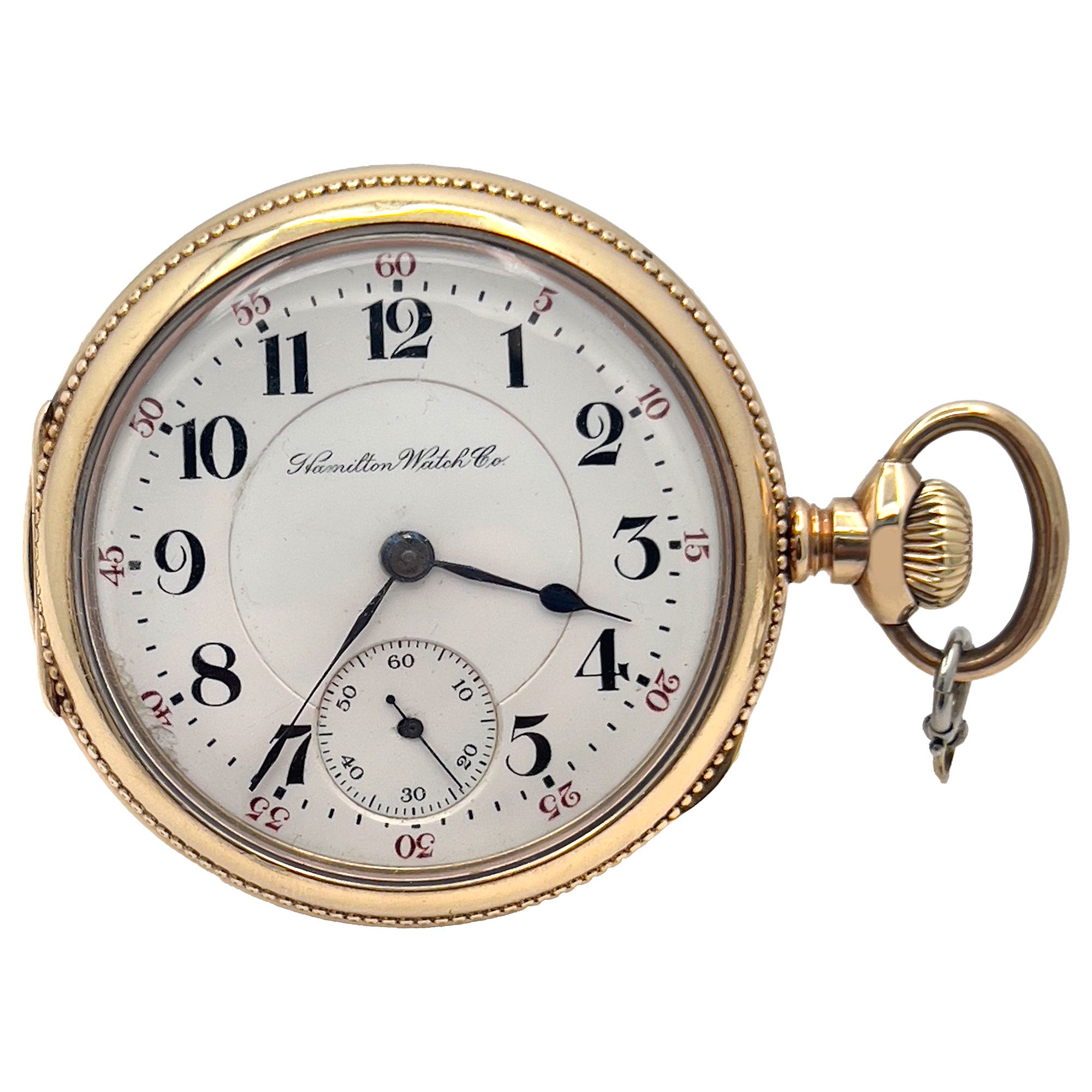 Hamilton Pocket Look Up Watch By Serial Number 16s 21J Hamilton