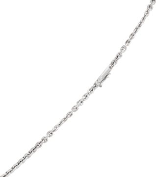 Heavy platinum white gold chain