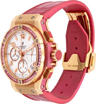 Hublot Big Bang Tutti Frutti in 18k rose gold with a pink sapphire bezel