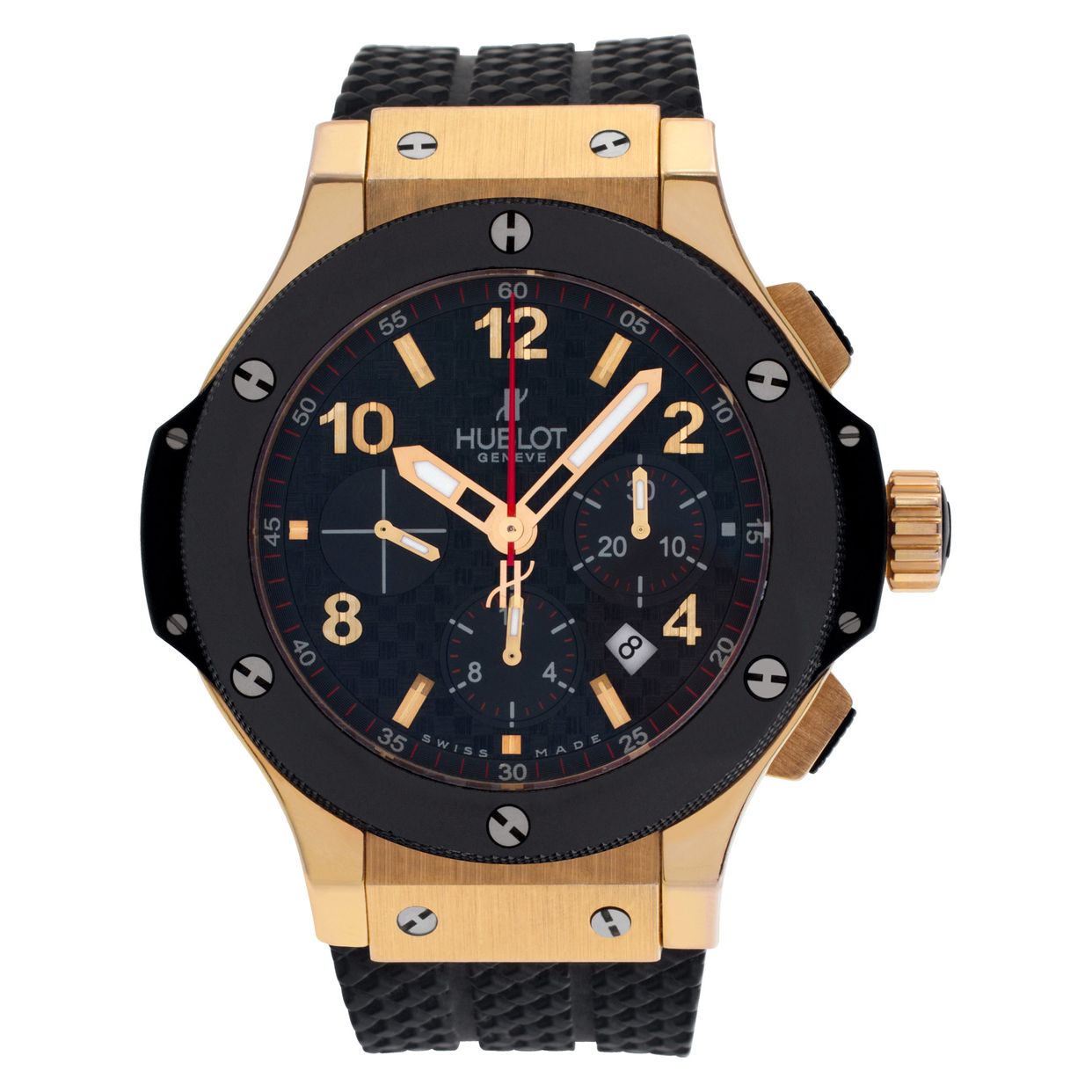 Used Hublot Big Bang 301.pb.131.rx 18k rose gold & ceramic,