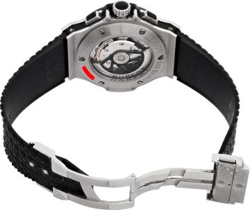 Hublot Big Bang in stainless steel ceramic bezel