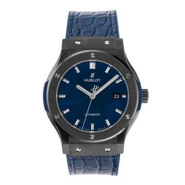Hublot Ceramic Blue 45mm 511.CM.7170.RX Mens Watch Collection