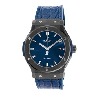 Hublot Ceramic Blue 511.CM.7170.RX Ceramic Blue dial 45mm Auto