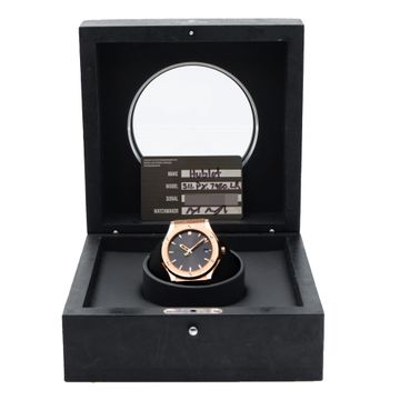 Hublot Classic Fusion 511.PX.7980.LR 18k Rose Gold Black dial 45mm Auto