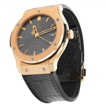 Hublot Classic Fusion 511.PX.7980.LR 18k Rose Gold Black dial 45mm Auto