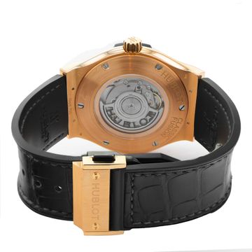 Hublot Classic Fusion 511.PX.7980.LR 18k Rose Gold Black dial 45mm Auto