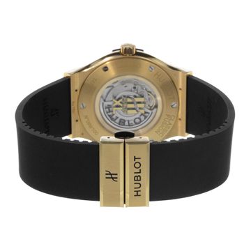 Hublot Classic Fusion 511.VX.1280.RX.MDM40 Yellow Gold Black dial 45mm Auto