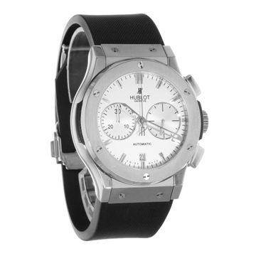 Hublot Classic Fusion 521.NX.2610.RX Titanium Silver dial 45mm Auto