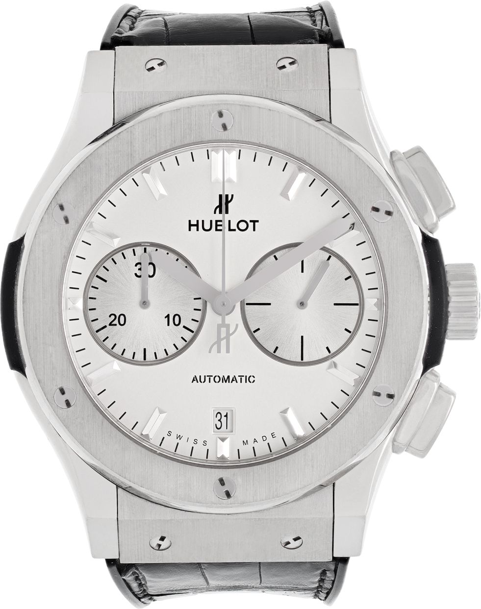 Preowned Hublot Classic Fusion 521.nx.2611.lr Titanium 45mm