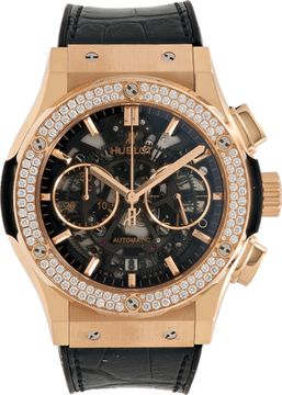 Hublot Classic Fusion Chronograph in 18k rose gold Hublot Classic Fusion 45mm 525.OX.0180.LR.1104 Mens Watch Collection