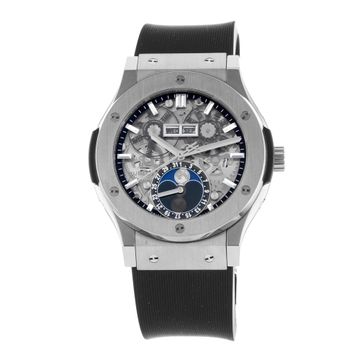 Hublot Classic Fusion Aerofusion 517.NX.0170.LR Titanium Transparent dial 45mm Auto