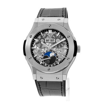 Hublot Classic Fusion Aerofusion 517.NX.0170.LR Titanium Transparent dial 45mm Auto
