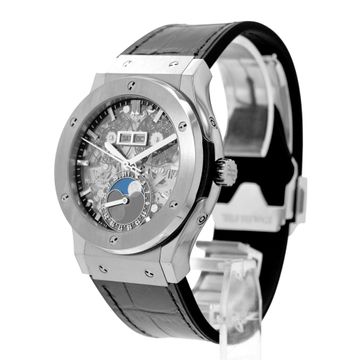 Hublot Classic Fusion Aerofusion 517.NX.0170.LR Titanium Transparent dial 45mm Auto