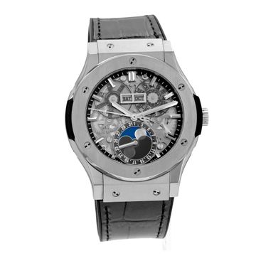 Hublot Classic Fusion Aerofusion 517.NX.0170.LR Titanium Transparent dial 45mm Auto