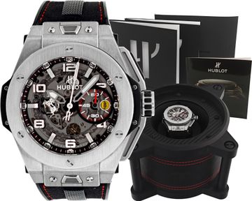 Hublot Ferrari "Unico" 45mm 401.NX.0123.VR