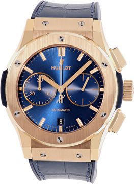 Hublot Fusion 541.OX.7180.LR 18k rose gold 42mm auto watch