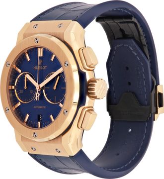 Hublot Fusion 541.OX.7180.LR 18k rose gold 42mm auto watch