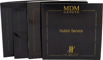 Hublot M D M 1281.3 18k Yellow Gold Black dial 24mm Quartz watch