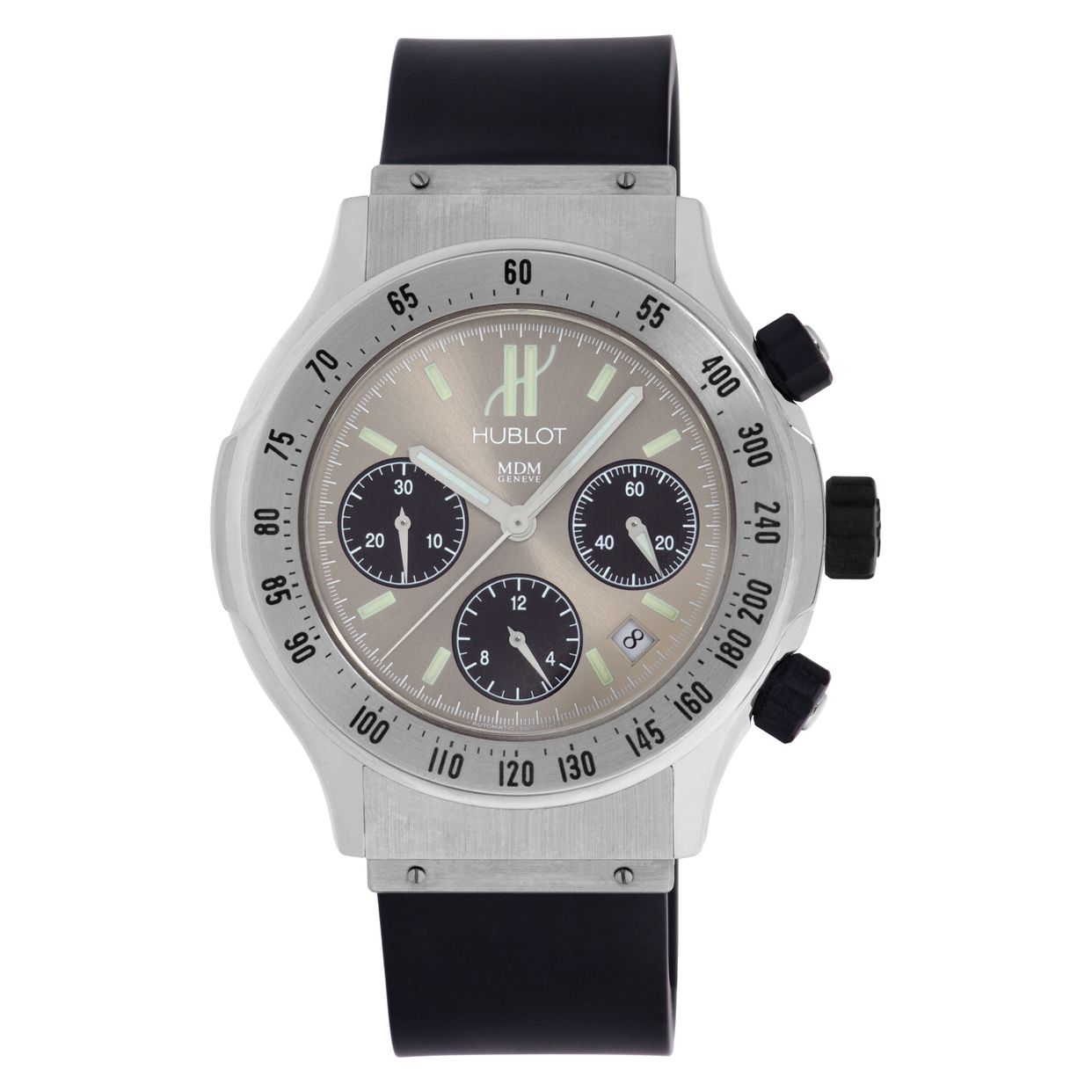 Used Hublot M D M 1920.1 stainless steel 42mm auto watch |
