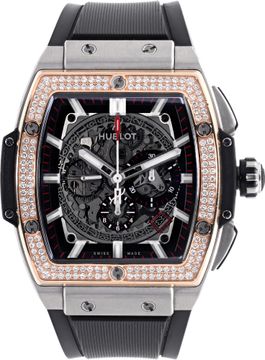 Hublot Spirit of Big Bang in titanium Hublot Spirit of Big Bang "Diamond Bezel" 56mm 601.NM.0173.LR Mens Watch Collection