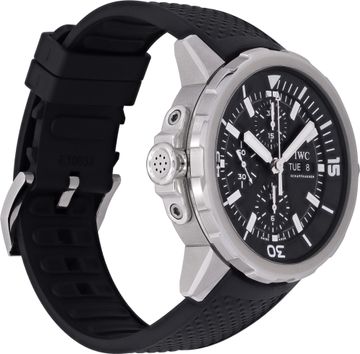 IWC Aquatimer iw376803 Stainless Steel Black dial 44mm Automatic watch