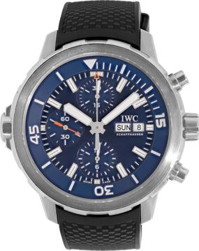 IWC Aquatimer IW376805 Stainless Steel Blue dial 44mm Automatic watch