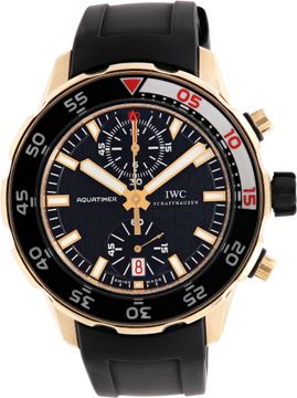 IWC Aquatimer IW376905 18k rose gold 44mm auto watch IWC Aquatimer 44mm IW376905 Mens Watch Collection