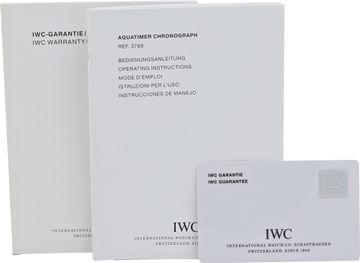 IWC Aquatimer IW376905 18k rose gold Black dial 44mm Automatic watch