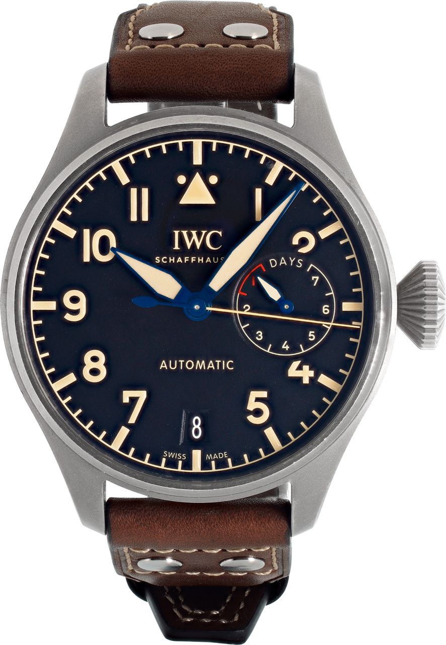 Preowned IWC Big Pilot IW501004 Titanium 46mm auto watch | Gray & Sons