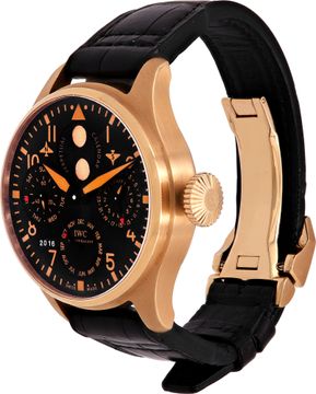 IWC Big Pilot IW502635 18k rose gold 46mm auto watch