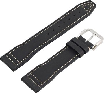 IWC Black Calf Skin Strap with original stainless steel buckle (21mm x 18mm) IWC Black Calf Skin Strap with original stainless steel buckle (21mm x 18mm)