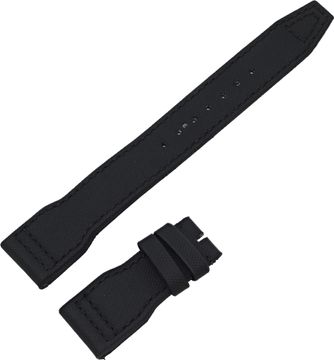 IWC Black Nylon and Leather Strap IWA51387 (22mm x 18mm) IWC Black Nylon and Leather Strap IWA51387 (22mm x 18mm)