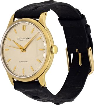 IWC classic in 18k yellow gold