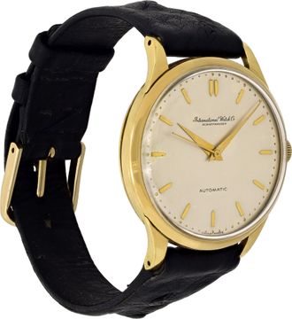 IWC classic in 18k yellow gold